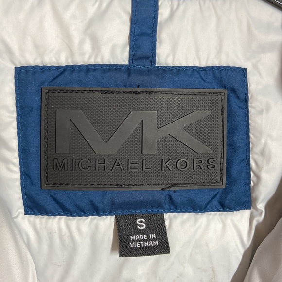 Micheal Kors sz S Polyester Fill Lightweight Spell-out Jacket - Picture 5 of 10